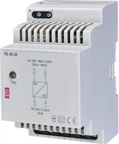 ETI PS-30-24 230VAC/24VDC 30W (блок живлення), фото  | SNABZHENIE.com.ua