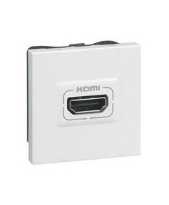 Legrand Розетка HDMI типу A, аудіо-відео, 2 модуля, біла, фото  | SNABZHENIE.com.ua