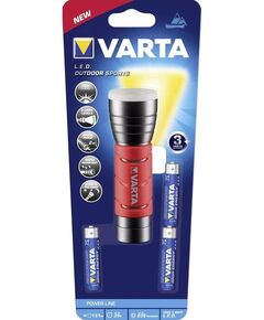 VARTA LED Outdoor Sports Flashlight 3AAA, фото  | SNABZHENIE.com.ua