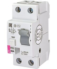 ETI EFI6-2 40/0,03 тип AC (6kA), фото  | SNABZHENIE.com.ua