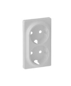 Legrand Valena IN'MATIC/LIFE лицьова панель подвійний розетки Schuko[754950], фото  | SNABZHENIE.com.ua