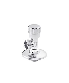 Кран приборный для подключения Karro 1/2"х1/2" НН хромированный KR-3020, фото  | SNABZHENIE.com.ua