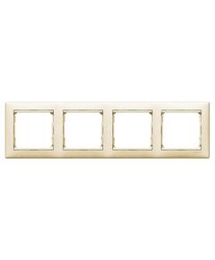 Legrand Рамка Valena Classic[4 поста, слонова кістка], фото  | SNABZHENIE.com.ua