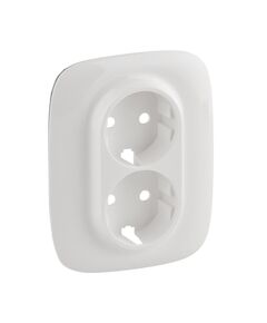 Legrand Valena IN'MATIC/ALLURE лицьова панель подвійний розетки Schuko[754955], фото  | SNABZHENIE.com.ua