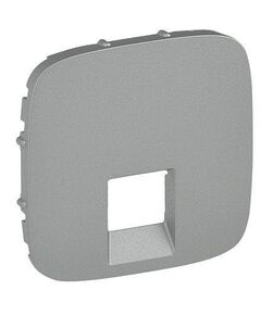 Legrand Лицевая панель розетки RJ11/RJ45 (Valena Allure)[алюміній], фото  | SNABZHENIE.com.ua