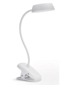 Philips Лампа настільна LED Reading Desk lamp Donutclip, білий, фото  | SNABZHENIE.com.ua