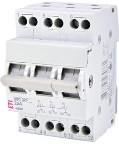 ETI Перемикач навантаження SSQ 325 "1-0-2", 3p 25A, фото  | SNABZHENIE.com.ua