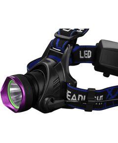 2E Ліхтар налобний акумуляторний HLBL1818 T6, Micro-USB, 1800мА•год, 230лм, 3 функції освітлення, фото  | SNABZHENIE.com.ua
