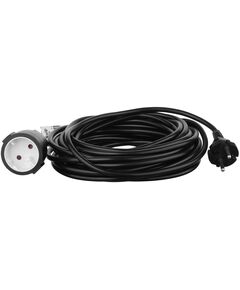 2E Мережевий подовжувач 1XCEE7/17, 2G*1.0мм, 10м, black, фото  | SNABZHENIE.com.ua