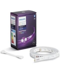 Philips Hue Стрічка світлодіодна розумна Plus, 0.5W(20Вт), 2000K-6500K, RGB, ZigBee, димування, подовжувач, 1м, фото  | SNABZHENIE.com.ua