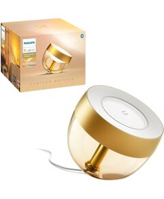 Philips Hue Настільний світильник розумний  Iris, 2000K-6500K, RGB, ZigBee, Bluetooth, димування, золотий, фото  | SNABZHENIE.com.ua