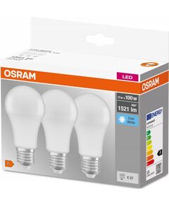Osram Набір ламп 3шт LED E27 13Вт 4000К 1520Лм A60, фото  | SNABZHENIE.com.ua