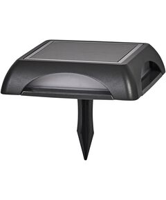 LEDVANCE Світильник LED 1.2Вт 3000K 60Лм фасадний автономний ENDURA STYLE ROUND SOLAR UTILI чорний, фото  | SNABZHENIE.com.ua