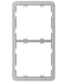 Ajax Рамка для вимикача на 2 секції Frame 2 seats for LightSwitch Vertical, фото  | SNABZHENIE.com.ua