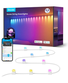 Govee Стрічка світлодіодна розумна H608B String Downlights, 3м, RGBIC, WI-FI/Bluetooth, білий, фото  | SNABZHENIE.com.ua