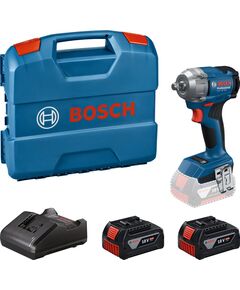 Bosch Гайковерт ударний Bosch GDS 18V-350 18В 2x4А·год до 3400об·хв 85/200/350Нм квадрат 1/2" ЗП GAL 18V-20 кейс 1.1кг, фото  | SNABZHENIE.com.ua