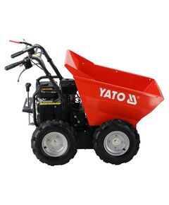 Самоскид-міні бензин. YATO P= 4.1 кВт, двиг- 196см3, вантажопід- 300кг, швидк.- 3,6 км/год бак- 3,6л, фото  | SNABZHENIE.com.ua