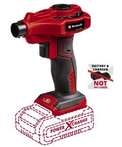 Einhell Насос низького тиску CE-AP 18 Li - Solo, 18В, PXC, 630 л/хв, 0.05 бар, фото  | SNABZHENIE.com.ua