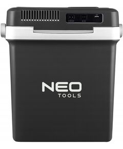 Neo Tools Холодильник мобільний, 2в1, 26л, 230/12В, підігрів 55Вт, охолодження 60Вт, електронна панель, USB-порт, 3.8кг, фото  | SNABZHENIE.com.ua