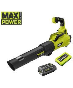 Ryobi Повітродув садовий акумуляторний Max Power RY36BLXA-140P 36В акб 1х4А·год ЗП 176км/год 3.5кг, фото  | SNABZHENIE.com.ua