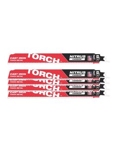 Полотно для сабельных пил TORCH CARBIDE NITRUS MILWAUKEE, 230х3,1мм, (5шт), (металл), фото  | SNABZHENIE.com.ua