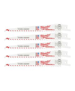 Полотно для сабельных пил THIN KERF FANG TIP MILWAUKEE, 150/5,0мм, (5шт), (дерево с гвоздями), фото  | SNABZHENIE.com.ua