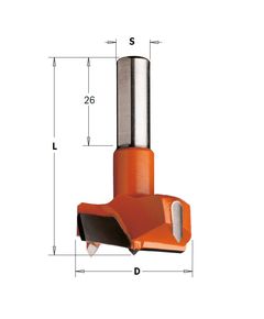 Сверло чашечне коротке 40x57,5 мм, хвостовик 10 мм CMT 317.400.11, фото  | SNABZHENIE.com.ua