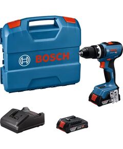 Шурупокрут-дриль акумуляторний Bosch GSB 18V-65 18В 2х2А·год 31·65Нм 0-2100об·хв ЗП GAL18V-20 кейс 1.12кгШурупокрут-дриль акумуляторний GSB 18V-65 18В 2х2А·год 31·65Нм 0-2100об·хв ЗП GAL18V-20 кейс 1.12кг, фото  | SNABZHENIE.com.ua