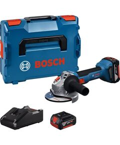 Шліфмашина кутова акумуляторна Bosch GWS 18V-8 125мм 18В 2x5А·год 0-11000об·хв 1.7кг кейс ЗП  GAL 18V-40Шліфмашина кутова акумуляторна GWS 18V-8 125мм 18В 2x5А·год 0-11000об·хв 1.7кг кейс ЗП GAL 18V-40, фото  | SNABZHENIE.com.ua