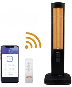 Інфрачервоний обігрівач UFO Erciyus Smart 2300 2.3 кВт, до 28 м2, колонного типу, IP24, мех. керування, пульт ДК, Wi-Fi, фото  | SNABZHENIE.com.ua