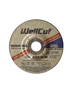 Шліфувальний круг WellCut 1 14А 125 6,0 22,23, фото  | SNABZHENIE.com.ua