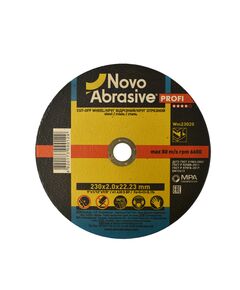 Відрізний круг NovoAbrasive PROFI**** 41 14А 230 2,0 22,23, фото  | SNABZHENIE.com.ua