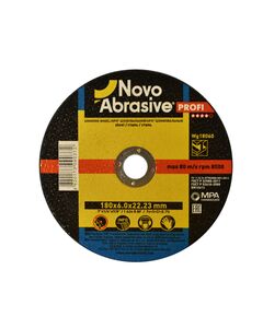 Шліфувальний круг NovoAbrasive PROFI**** 1 14А 180 6,0 22,23, фото  | SNABZHENIE.com.ua