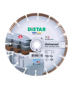 Круг алмазный отрезной 1A1RSS/C3 230x2,3/1,5x10x22,23-16-HIT Universal, фото  | SNABZHENIE.com.ua