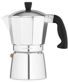 Гейзерна кавоварка Ardesto Gemini Cremona, 0.15л, 3 чашки, алюміній, фото  | SNABZHENIE.com.ua