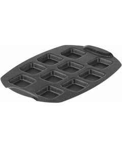 Деко Tefal PerfectBake, 10 форм, квадратний, 21х29см, алюміній, коричневий, фото  | SNABZHENIE.com.ua