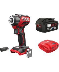 Гайковерт ударний SKIL 3265 CA Compact безщітковий 20В 1х5А·год до 2850об·хв 250Нм 0.9кг, фото  | SNABZHENIE.com.ua