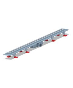 Трап линейный ANIplast "Briz" с выпуском 40 мм нержавеющей решеткой 850x62 мм TL1385GEU, фото  | SNABZHENIE.com.ua
