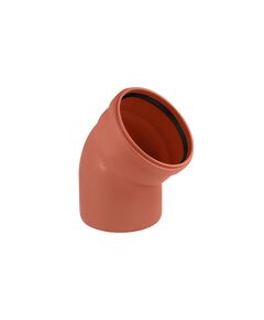 Колено для наружной канализации Rozma 200х45°, фото  | SNABZHENIE.com.ua