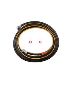 Шланг газовый Nikiforov 1/2" ВВ 250 см резиновый черный с металлическими гайками, фото  | SNABZHENIE.com.ua