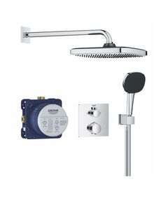 Душевая система скрытого монтажа термостатическая Grohe QuickFix Precision Grohtherm Cube 34882000, фото  | SNABZHENIE.com.ua