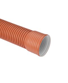 Гофрированная труба для наружной канализации Rozma SN8 110х2000, фото  | SNABZHENIE.com.ua