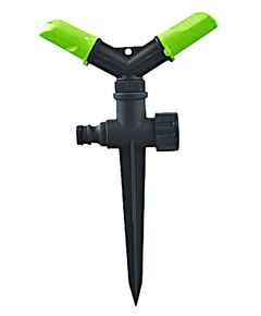 Ороситель для полива MASTERTOOL вращающийся 2-х рожковый ½" 12 м на ножке 92-9362, фото  | SNABZHENIE.com.ua
