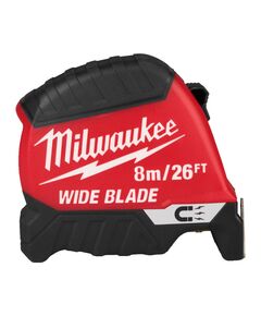 Рулетка магнитная WIDE BLADE MAGNETIC MILWAUKEE (Gen2), 8м/26фт (35мм), фото  | SNABZHENIE.com.ua