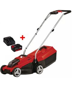 Газонокосарка акумуляторна Einhell PXC GE-CM 18/32 Li Kit 18В акб 1х4.0А·год 32см 25л 30-70мм 8.5кг, фото  | SNABZHENIE.com.ua