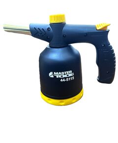 Лампа газовая паяльная MASTERTOOL пьезоподжиг/вращение 360° Ø 20.2 мм/1300°С 1.7 кВт 123 г/час 44-5115, фото  | SNABZHENIE.com.ua