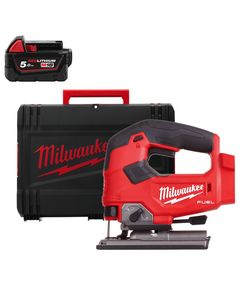Пила лобзиковая аккумуляторная бесщёточная MILWAUKEE M18 FJS-0X (каркас+HDкейс) + M18 B5 подарок, фото  | SNABZHENIE.com.ua
