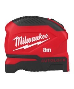 Рулетка AUTOLOCK MILWAUKEE (Gen 2), 8м (25мм), фото  | SNABZHENIE.com.ua