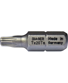 DIAGER Біта TR 40 25мм зіркова з отвором, фото  | SNABZHENIE.com.ua