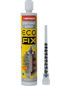 ECOFIX Хімічний анкер 300 мл Metalvis, фото  | SNABZHENIE.com.ua